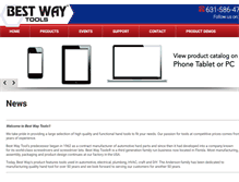 Tablet Screenshot of bestwaytools.com
